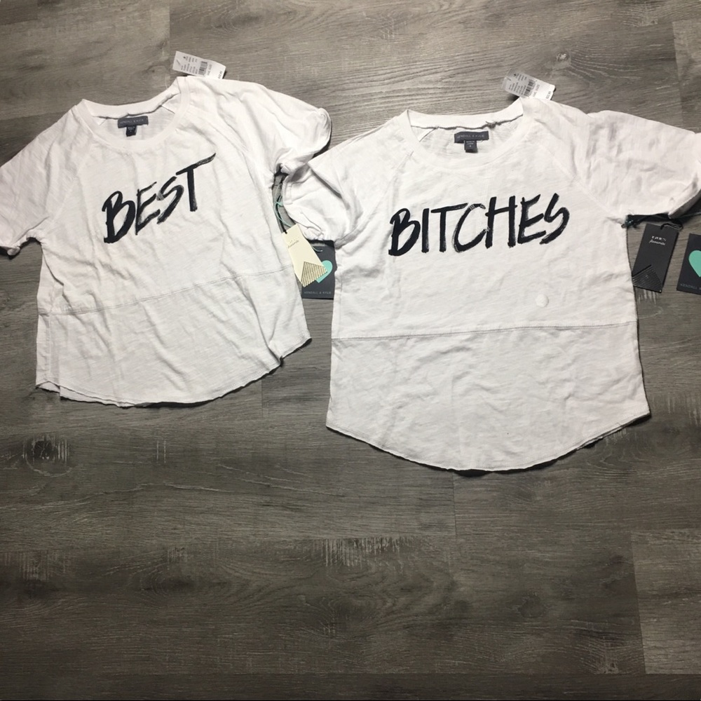 Kendall and Kylie *PAIR* Women’s T Shirts